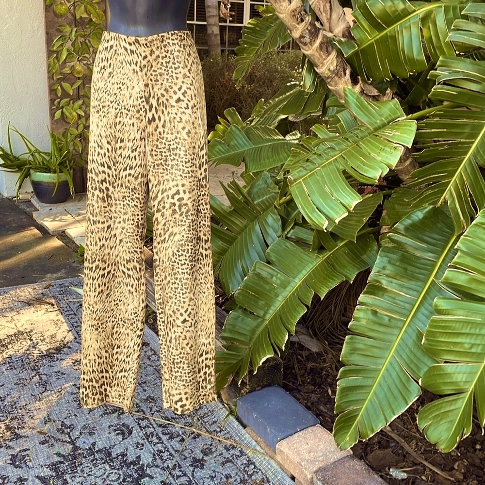 Nygard Luxe slims straight Leopard Print Women's Pants